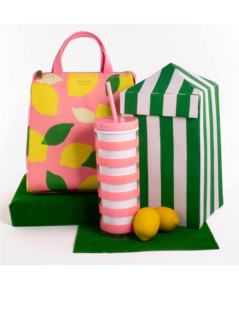 kate spade lemon 🍋 insulate lunch Tote